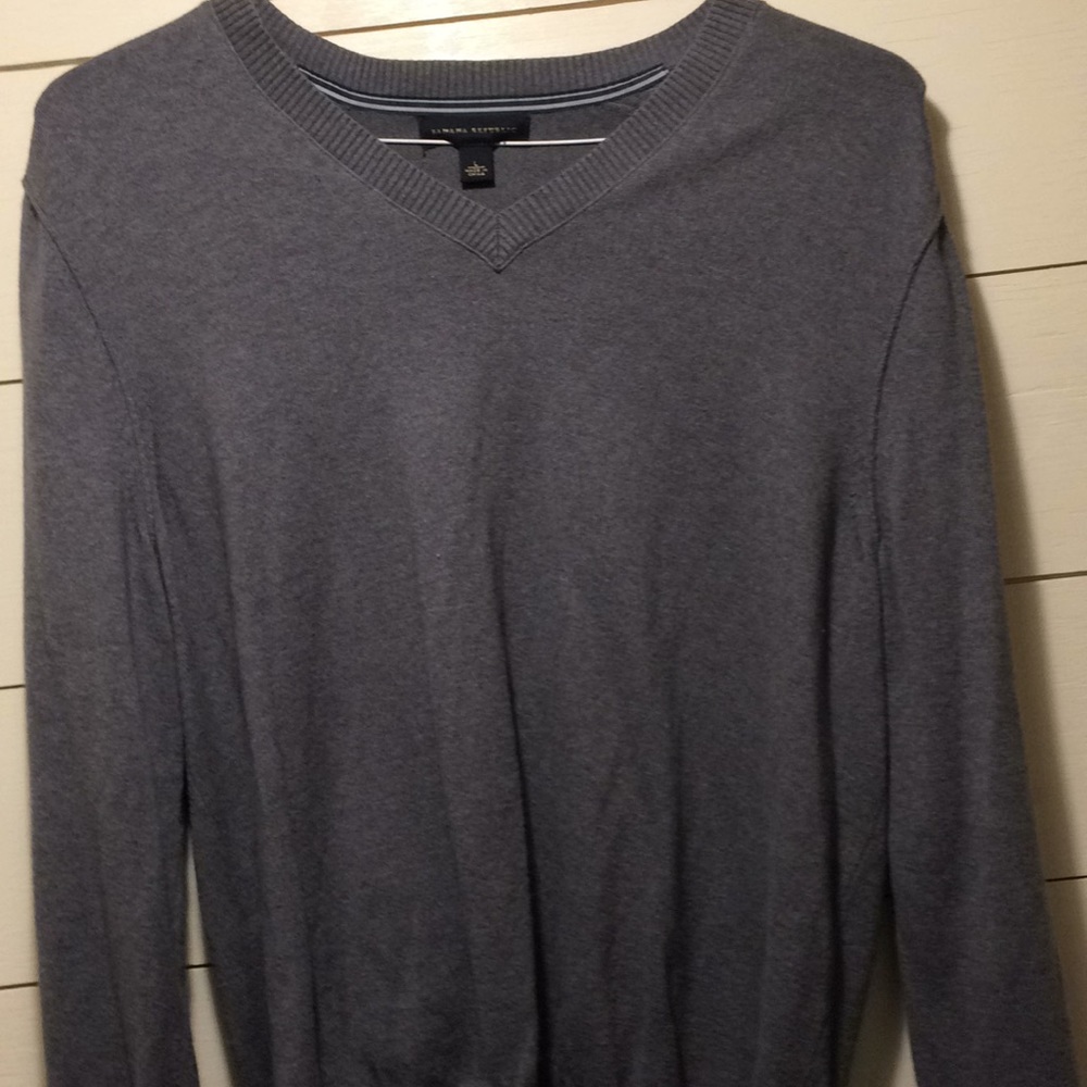 Banana Republic Mens V-Neck Sweatshirt size Large